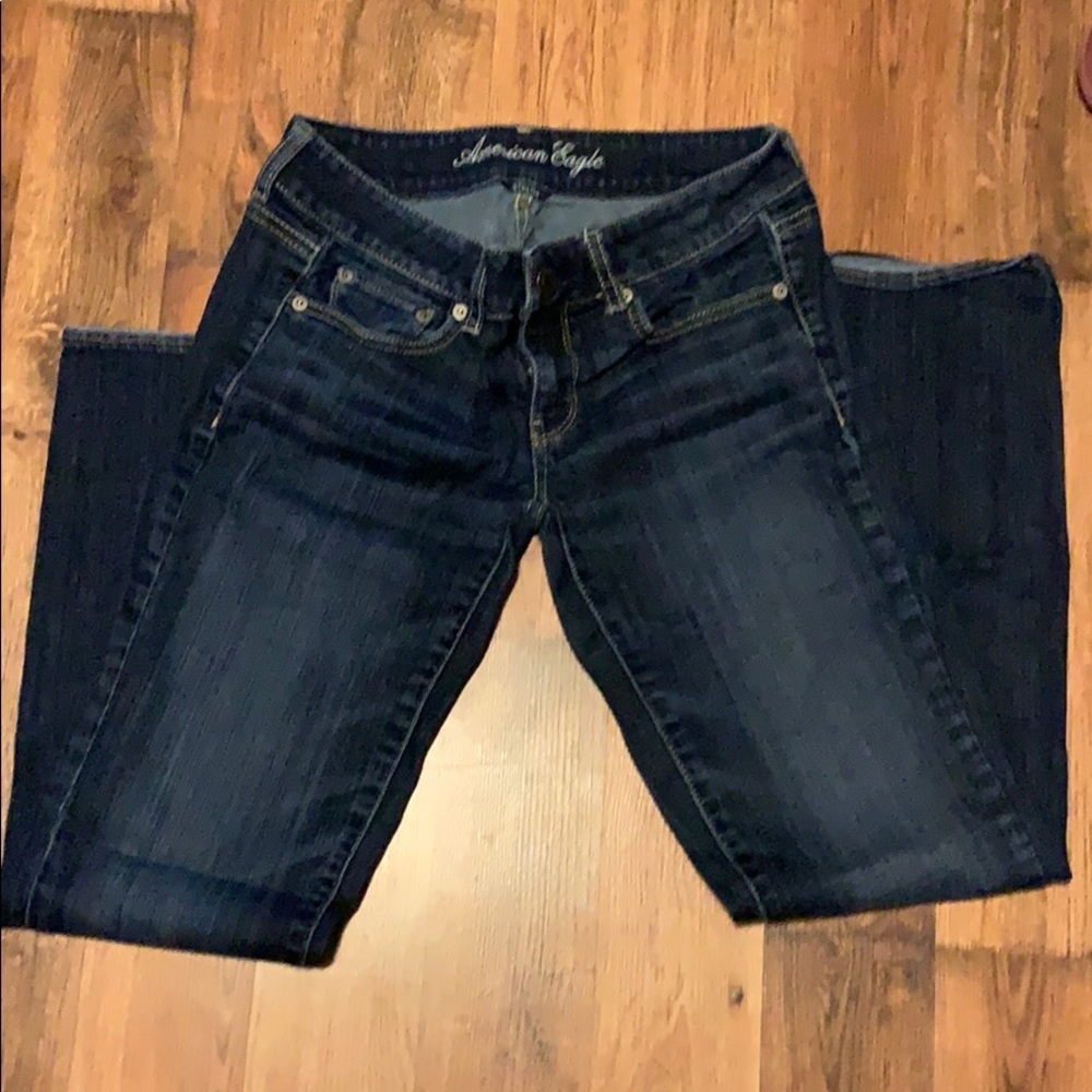 American eagle stretch straight cut